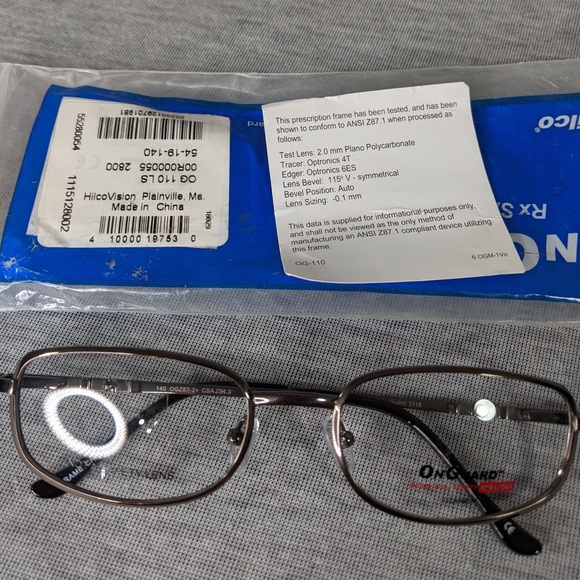 On-Guard OG110 Eyeglass Frames (Unisex) - Picture 5 of 8